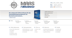 Desktop Screenshot of mars-railbusiness.eu